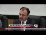 Luis Videgaray comparece ante diputados: México es muy importante para EU