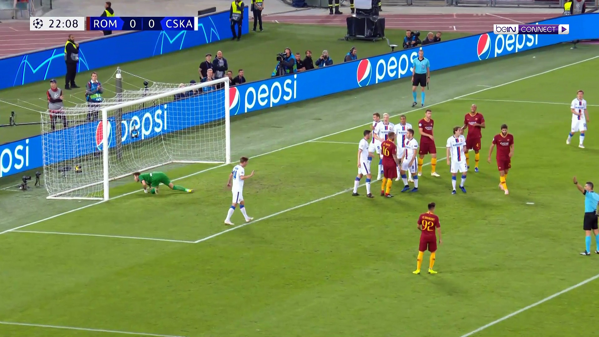 Roma 3 CSKA Moscow 0