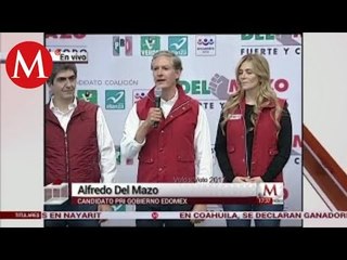 Alfredo del Mazo se declara ganador en el Edomex