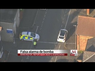 Falsa alarma de bomba en Mánchester