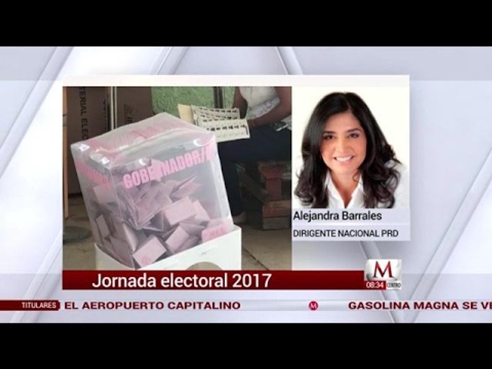 Entrevista a Alejandra Barrales, dirigente nacional del PRD