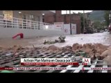 Activan Plan Marina en Oaxaca por tormenta 