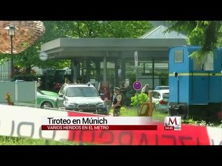 Tiroteo en estación del metro de Múnich