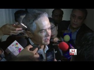 Mancera dispuesto a encabezar el Frente Amplio, si así lo deciden los ciudadanos