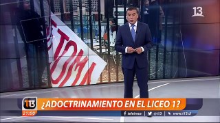 ¿Adoctrinamiento en el Liceo 1?