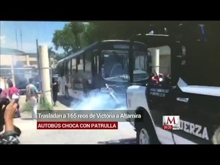 Trasladan a 165 reos de Victoria a Altamira