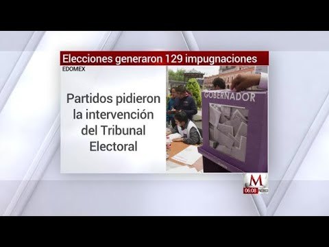 Edomex: 129 impugnaciones contra 45 cómputos distritales