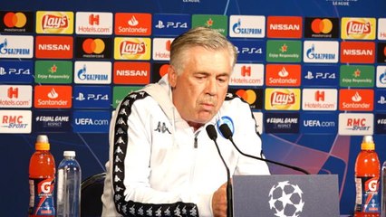 Groupe C - Ancelotti : "J'ai un très bon souvenir de mon passage au PSG"