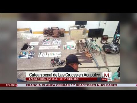 Catean penal de las cruces en Acapulco. CNDH ya investiga el enfrentamiento