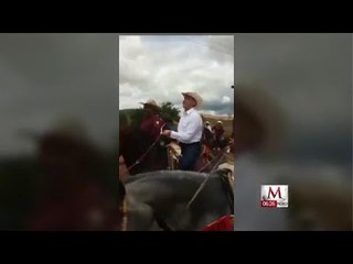 Mancera encabeza cabalgata Villista en Chihuahua