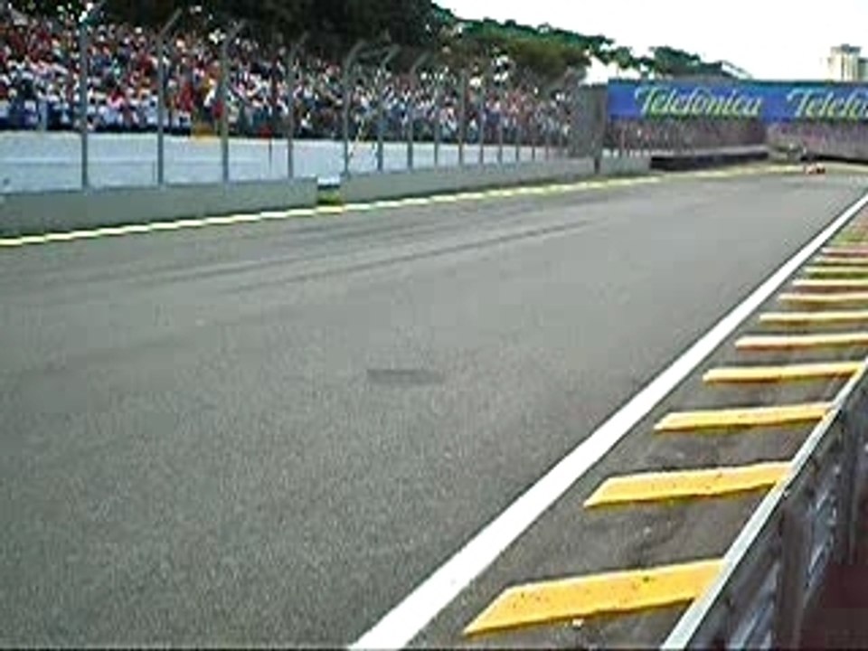 Grand Prix of Brazil Interlagos 2006 personal cam in track