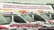 Silvano Aureoles entrega 48 ambulancias a igual número de municipios