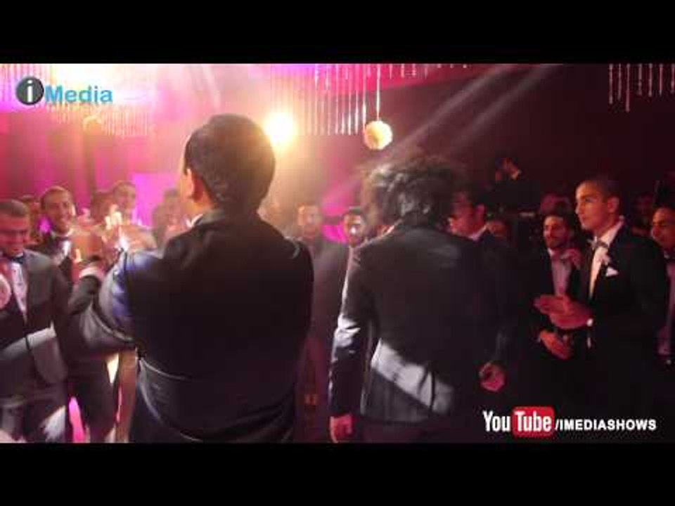 عبد الفتاح الجرينى يرقص على "أشوف فيك يوم" مع العريس والعريس مبسوط جدا