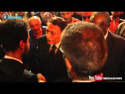 عزاء سامي العدل | دخول عادل امام عزاء سامى العدل وسط حراسة مشددة !