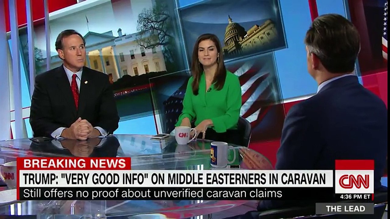 CNN's Jim Acosta presses Trump on his caravan claim