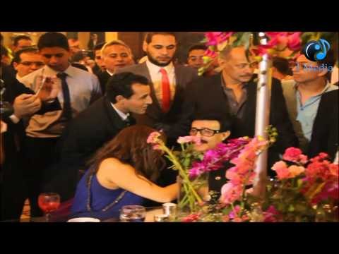 فرح مي كساب | تعرف على المزة اللى كانت مع سمير غانم فى فرح مي كساب !