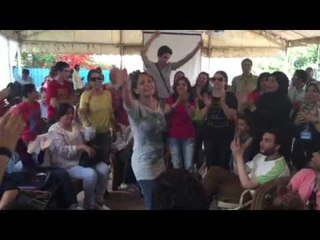 رقص وغناء فى أنتحابات نقابة الفنانين "بيب بيب بيب .. أشرف زكى النقيب "