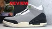 air jordan 3 III chlorophyll Green Retro Sneaker Review