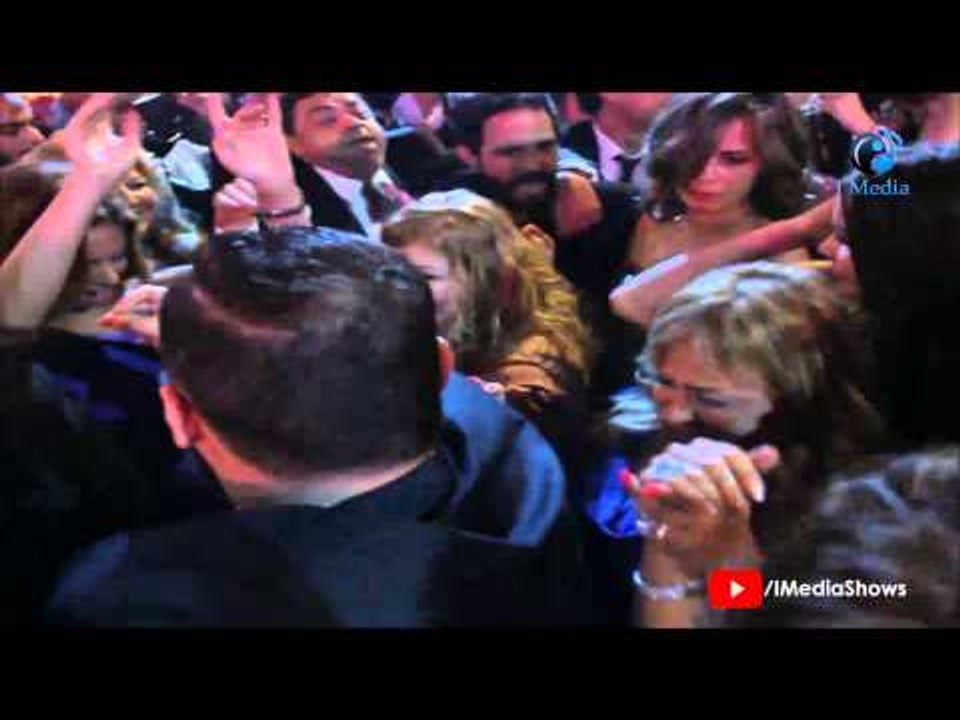 فرح نجل المخرج محمد النقلى | شاهد إيمان العاصي و أحمد رزق يشعلون الفرح على غناء بوسى
