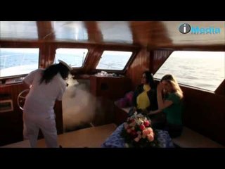 برنامج يخت النجوم - فريحة | ده مش قبطان ده مجنون