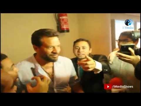 العرض الخاص لفيلم أهواك | لحظة دخول الفنان ماجد المصرى العرض الخاص