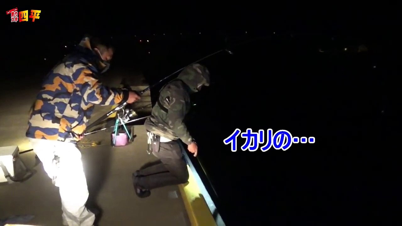 念仏鯛の泳がせ釣りに巨大な怪物が喰ってきた【夜の堤防】