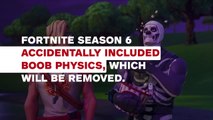 Fortnite Season 6 Boob Physics To Be Removed - IGN News