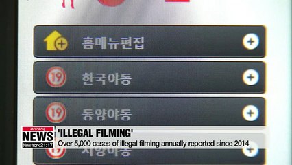 Is the gov't doing enough to fight illegal filming?