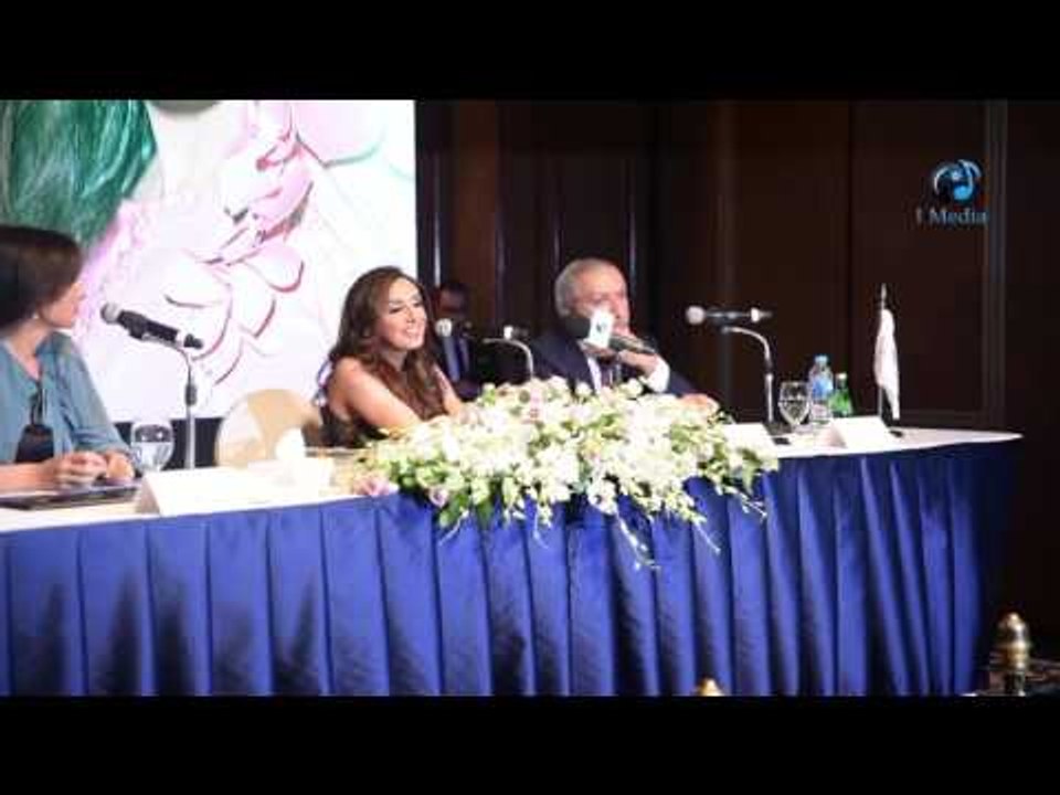المؤتمر الصحفي للمطربة "أنغام" | أنغام تروى قصة أغنية "أكتبلك تعهد"
