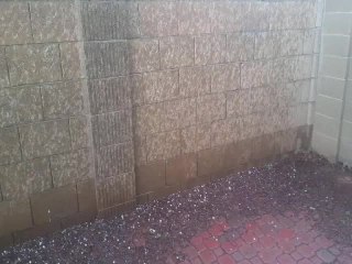 WATCH: Hail pummels house in Peoria, Arizona