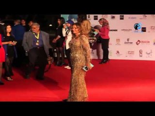 أفتتاح مهرجان مهرجان القاهرة السينمائى الدورة 37 |  شاهد فستان يسرا وروعتة