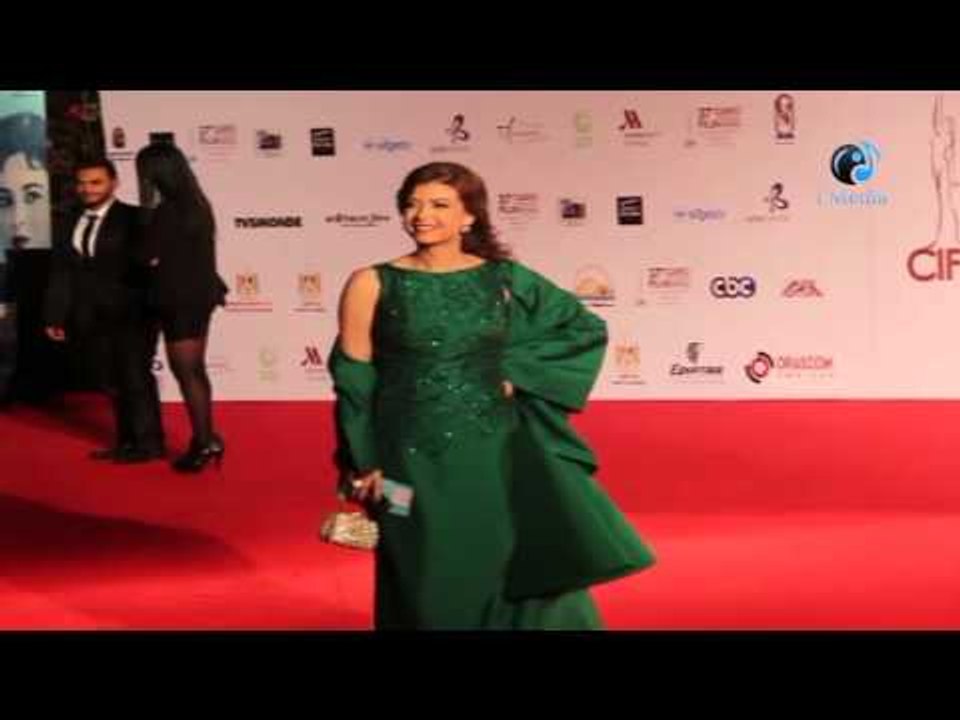 أفتتاح مهرجان مهرجان القاهرة السينمائى الدورة 37 |  شاهد فستان منال سلامة