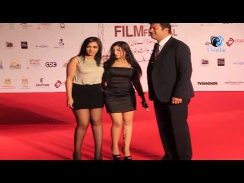 أفتتاح مهرجان مهرجان القاهرة السينمائى الدورة 37 | شوف رد فعل المصورين لما البتين دول !