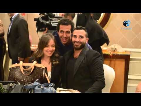 عيد ميلاد أبن المطربة هدى | أول ظهور لأحد سعد و ريم البارودى بعد زواجهم - قمة الرومانسية