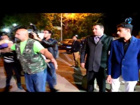 عزاء الفنان الراحل سعيد طرابيك | لحظة دخول طلعت زكريا