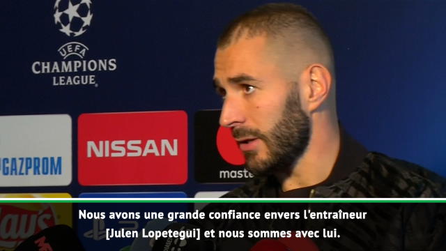 Groupe G - Benzema au soutien de Lopetegui