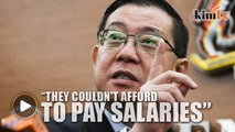 Guan Eng: Certain states requested funds to pay salaries