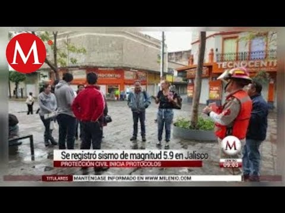 Sismos 'despiertan' a Jalisco
