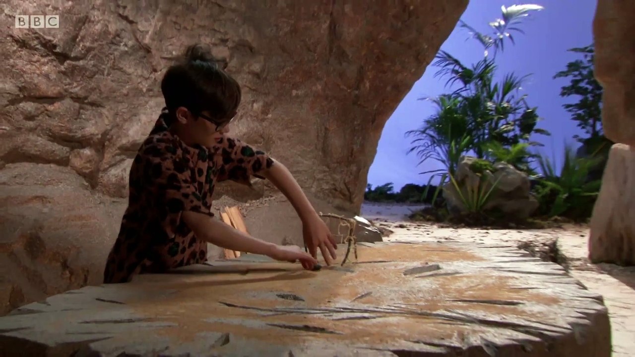 Cave Dwellers Ug and Ig make a better football out of rocks