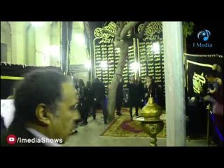 عزاء ممدوح عبد العليم | لحظة دخول "خالد يوسف العزاء وتجاهل تام للمصورين !