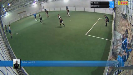 But de Loic (1-0) - FC Bellator 1 Vs ENSMATCH - 23/10/18 19:00 - LIGUE 3 - Poitiers Game Parc