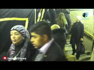 عزاء ممدوح عبد العليم | سلام حار جدا من الإعلامية سهير شلبى و الحاضرين - شوف شكلها دلوقتى