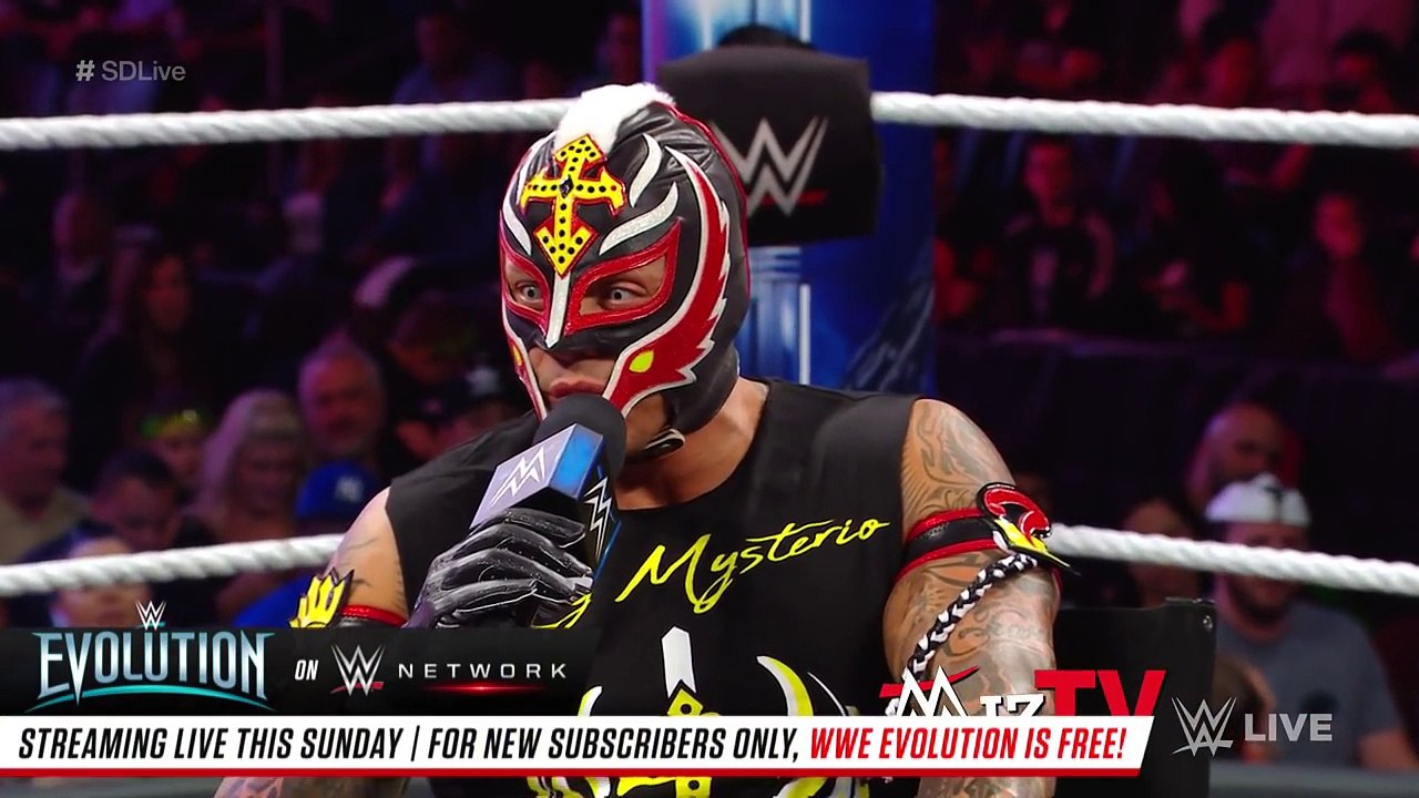 The Miz insults Rey Mysterio on Miz TV_ SmackDown LIVE, Oct. 23, 2018