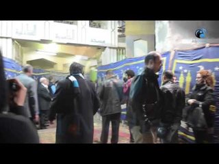 عزاء المؤلف يسري الإبياري |  الفنان طارق الخولي فى العزاء