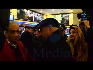 العرض الخاص لفيلم أوشن 14 |  شوف حرارة السلام بين محمد السبكى و أشرف عبد الباقى