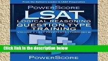 Best product  PowerScore LSAT Logical Reasoning: Question Type Training: LSAT Preptests 1 Through