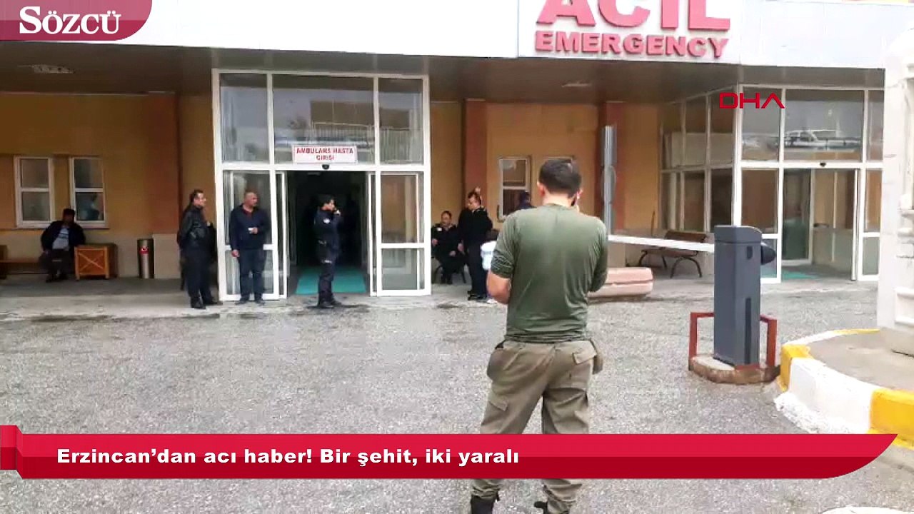 Erzincan’dan acı haber! Bir şehit, iki yaralı