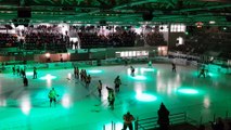 Ambiance à la patinoire d'Epinal avant le match de coupe de France entre Epinal et Strasbourg