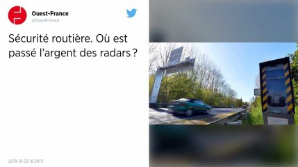 Sécurité routière : Où est passé l’argent des radars ?