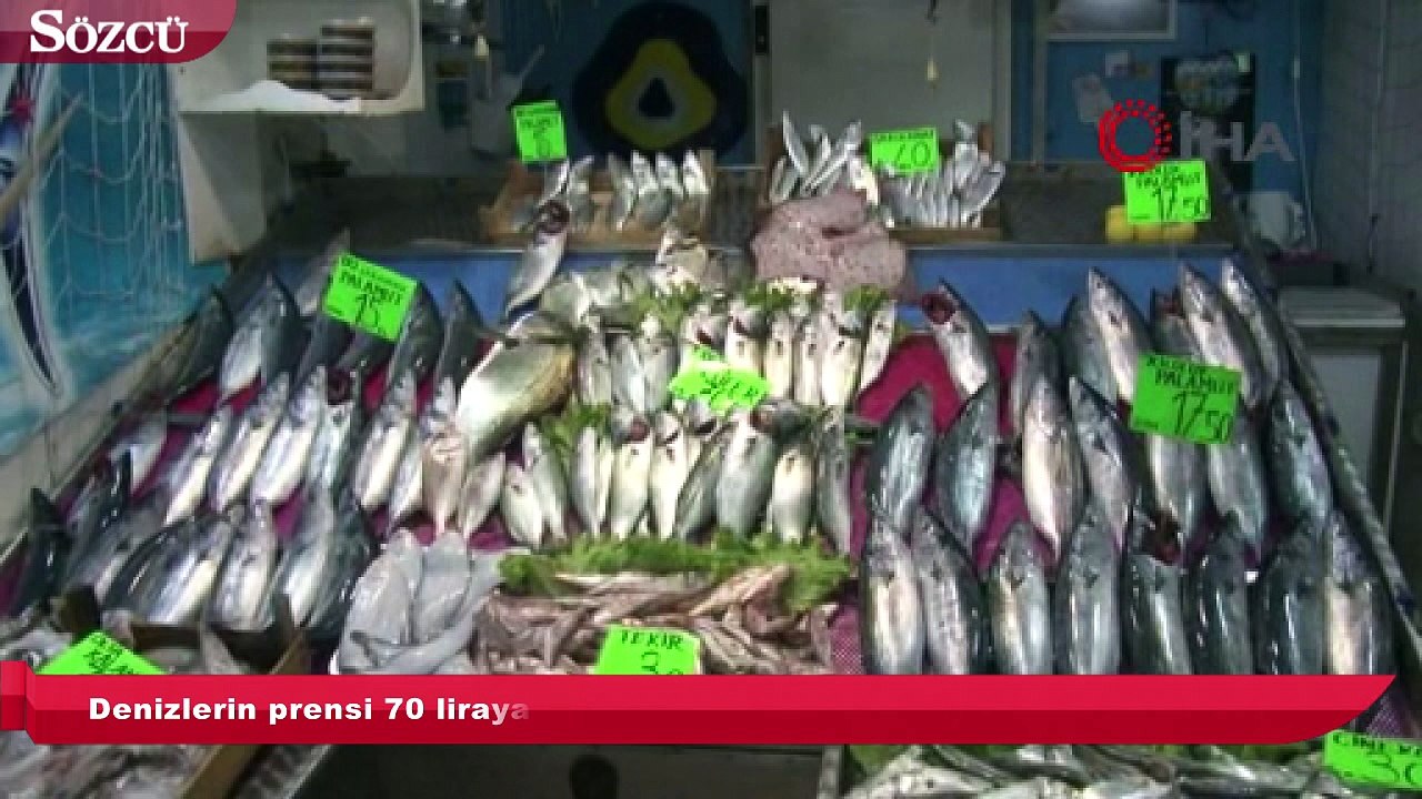 Denizlerin prensi 70 liraya tezgahlarda